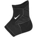 Noir - Blanc - Front - Nike - Chevillère de compression PRO