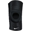 Noir - Blanc - Front - Nike - Genouillère de compression à rotule ouverte PRO 3.0