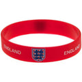 Rouge - Bleu - Blanc - Front - England FA - Bracelet en silicone
