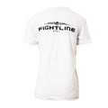 Blanc - Back - Fightline Diet Nutrition - T-shirt à manches courtes col rond - Homme