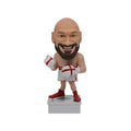 Blanc - Rouge - Front - Mimiconz - Figurine TYSON FURY THE GYPSY KING