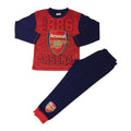 Rouge - Bleu - Front - Arsenal FC - Ensemble de pyjama - Garçon