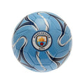 Bleu ciel - Bleu marine - Blanc - Front - Manchester City FC - Mini ballon de foot COSMOS