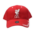Rouge - Blanc - Front - Liverpool FC - Casquette ajustable MASS FROST - Adulte