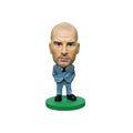 Gris - Noir - Front - Manchester City FC - Figurine de foot PEP GUARDIOLA