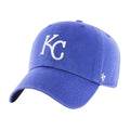 Bleu roi - Front - Kansas City Royals - Casquette de baseball CLEAN UP
