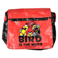 Rouge - Noir - Front - Angry Birds - Sac bandoulière THE BIRD IS THE WORD