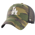 Noir camouflage - Front - Los Angeles Dodgers - Casquette trucker BRANSON