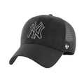 Noir - Front - New York Yankees - Casquette ajustable BRANSON