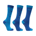 Bleu cobalt - Bleu mer - Front - Hy - Chaussettes pour bottes DYNAMIZS ECLIPTIC - Enfant
