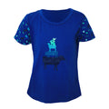 Bleu cobalt - Side - Little Rider - T-shirt FARM COLLECTION - Garçon