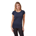 Bleu marine - Back - Craghoppers - T-shirt manches courtes ATMOS - Femme