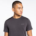 Anthracite - Close up - Crgahoppers - T-shirt manches courtes ATMOS - Homme