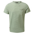 Vert-blanc - Front - Crgahoppers - T-shirt manches courtes INA - Homme