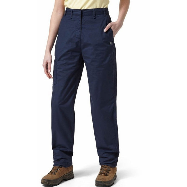 Bleu marine - Back - Craghoppers Kiwi II - Pantalon à protection solaire - Femme