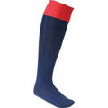 Bleu marine - Rouge - Front - Euro - Chaussettes de foot - Homme