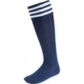 Bleu marine - Blanc - Front - Euro - Chaussettes de foot - Enfant