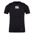 Noir - Blanc - Front - Canterbury - Épaulière de Rugby CORE - Garçon