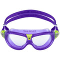 Violet - Vert clair - Front - Aquasphere - Lunettes de natation SEAL - Enfant