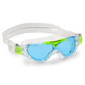 Transparent - Vert - Bleu - Front - Aquasphere - Lunettes de natation VISTA - Enfant