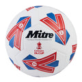 Blanc - Rouge - Bleu - Front - Mitre - Ballon de foot pour entraînement FA CUP 2023-2024