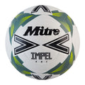 Blanc - Noir - Vert - Front - Mitre - Ballon de foot IMPEL ONE