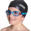 Bleu - Orange - Transparent - Side - Zoggs - Lunettes de natation PHANTOM 2.0 - Enfant