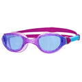Violet - Bleu vif - Teinté - Front - Zoggs - Lunettes de natation PHANTOM 2.0 - Enfant
