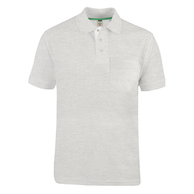 Gris - Front - Duke - Polo grande taille GRANT - Homme