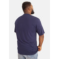 Bleu marine - Lifestyle - Duke D555 Kingsize Flyers - T-shirt col ras-du-cou - Homme