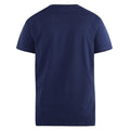 Bleu marine - Back - Duke D555 Kingsize Signature - T-shirt en coton - Homme