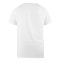 Blanc - Back - Duke D555 Kingsize Signature - T-shirt en coton - Homme