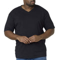 Noir - Side - Duke D555 Kingsize Signature - T-shirt en coton - Homme