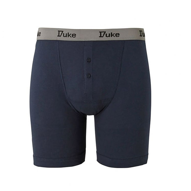 Noir-gris-bleu marine - Side - Duke London - Boxers grande taille DRIVER - Homme
