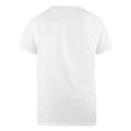 Blanc - Side - Duke - T-shirt col V SIGNATURE-1 - Homme