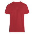 Rouge - Back - Duke - T-shirt FLYERS - Homme (Grande taille)