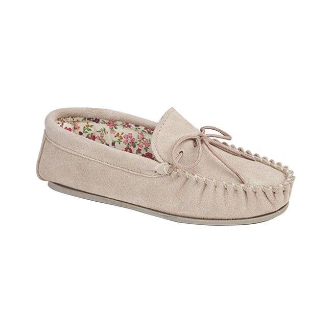 Pierre - Front - Mokkers Lily - Chaussons style mocassins - Femme