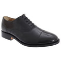 Noir - Front - Kensington Classics - Chaussures de ville en cuir à lacets - Homme