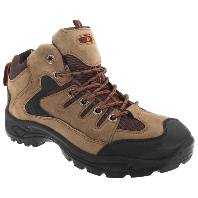 Kaki - Front - Dek Ontario - Chaussures de randonnée - Homme