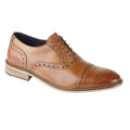 Marron clair - Front - Roamers - Chaussures brogues - Homme