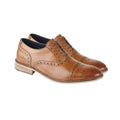 Marron clair - Back - Roamers - Chaussures brogues - Homme