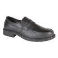 Noir - Front - Grafters - Chaussures de sécurité pour manager en uniforme - Homme