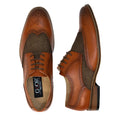 Marron clair - Lifestyle - Goor - Chaussures brogues - Homme