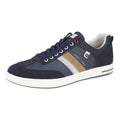 Bleu marine - Front - Route 21 - Baskets CASUAL - Homme