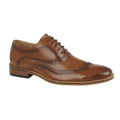Marron clair - Front - Goor - Chaussures brogues OXFORD - Homme