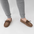 Taupe - Pack Shot - Mokkers - Chaussons mocassins JAKE - Homme