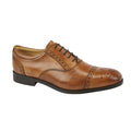 Marron clair - Front - Tredflex - Chaussures brogues - Homme