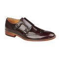 Pourpre - Front - Goor - Chaussures brogues - Homme