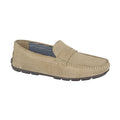 Taupe - Front - Roamers - Mocassins - Homme
