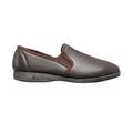 Marron foncé - Back - Sleepers - Chaussons HADLEY - Hommes